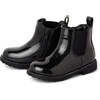 The Children’s Place Girls’ And Toddler Ankle Boots(Black Glitter Bow)