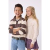 The Children’s Place Girls’ Long Sleeve Crew Neck Pullover Sweater(Frappe 2)
