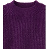 The Children’s Place Girls’ Long Sleeve Crew Neck Pullover Sweater(Iris)