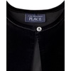 The Children’s Place Girls’ and Toddler Long Sleeve Shrug Cardigan(Black)