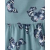 The Children’s Place Women’s Short Sleeve Holiday Dress(Butterfly Blue)