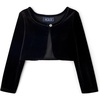The Children’s Place Girls’ and Toddler Long Sleeve Shrug Cardigan(Black)