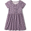 The Children’s Place Women’s Short Sleeve Holiday Dress(Pink Melon Hearts)