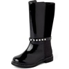 The Children’s Place unisex-child And Toddler Tall Riding Boots(Black Rhinestone)