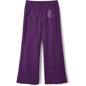 The Children’s Place Girls’ Active Wide Leg Pants(Iris Fleece)