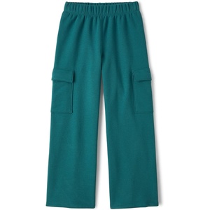 The Children’s Place Girls’ Active Wide Leg Pants(Jaded Teal Cargo)