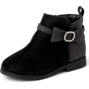 The Children’s Place Girls’ And Toddler Ankle Boots(Black)
