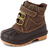 The Children’s Place Boys’ And Toddler Lace Up Weather Boots(Brown)