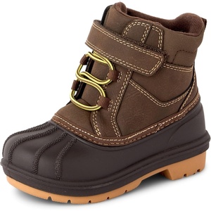 The Children’s Place Boys’ And Toddler Lace Up Weather Boots(Brown)
