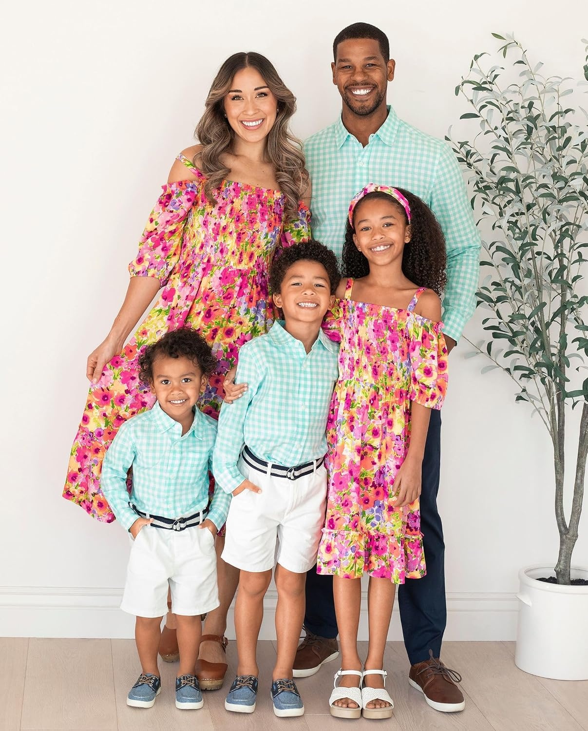 image:imageThe Childrens Place Baby Boys and Toddler Poplin Long Sleeve Button Down ShirtAqua Gingham