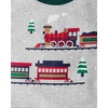 The Children’s Place Baby Boys’ And Toddler Sweatshirt and Sweatpant 2 Piece Outfit(Sprucshad Train Cargo)