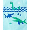 The Children’s Place Baby Boys’ and Toddler Dino,Animals,Sharks Short Sleeve Graphic T-Shirts,3 Pack(Dino Bike/Dino/Sea Creature)