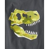 The Children’s Place Baby Boys’ and Toddler Dino,Animals,Sharks Short Sleeve Graphic T-Shirts,3 Pack(Iguana/Camo Dino/Smart Cool)