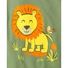 The Children’s Place Baby Boys’ and Toddler Dino,Animals,Sharks Short Sleeve Graphic T-Shirts,3 Pack(Roar/Tiger/Lion)