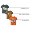 The Children’s Place Baby Boys’ and Toddler Dino,Animals,Sharks Short Sleeve Graphic T-Shirts,3 Pack(Safari/Bear/Dino Bones)