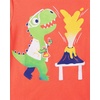 The Children’s Place Baby Boys’ and Toddler Dino,Animals,Sharks Short Sleeve Graphic T-Shirts,3 Pack(Shark Bubbles/Dino Volcano/Dinos)