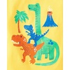The Children’s Place Baby Boys’ and Toddler Dino,Animals,Sharks Short Sleeve Graphic T-Shirts,3 Pack(Space/Sports/Dinos)