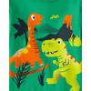 The Children’s Place Baby Boys’ and Toddler Dino,Animals,Sharks Short Sleeve Graphic T-Shirts,3 Pack(Volcano/Bunny Dino/Camo Dinos)