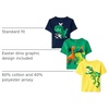 The Children’s Place Baby Boys’ and Toddler Dino,Animals,Sharks Short Sleeve Graphic T-Shirts,3 Pack(Volcano/Bunny Dino/Camo Dinos)