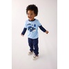 The Children’s Place Baby Boys’ and Toddler Layered Long Sleeve T-Shirt(Blue Truck)
