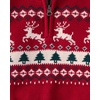 The Children’s Place Baby Boys’ and Toddler Long Sleeve Quarter Zip Pullover Sweater(Red Fairsile)