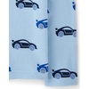 The Children’s Place Baby Boys’ and Toddler Long Sleeve Thermal Shirt(Blue Racecars)