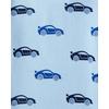 The Children’s Place Baby Boys’ and Toddler Long Sleeve Thermal Shirt(Blue Racecars)