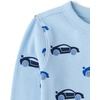 The Children’s Place Baby Boys’ and Toddler Long Sleeve Thermal Shirt(Blue Racecars)