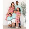 The Children’s Place Baby Boys’ and Toddler Poplin Long Sleeve Button Down Shirt(Aqua Gingham)