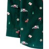 The Children’s Place Baby Boys’ and Toddler Poplin Long Sleeve Button Down Shirt(Holiday Green)