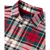 The Children’s Place Baby Boys’ and Toddler Poplin Long Sleeve Button Down Shirt(Ivory Plaid)