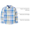 The Children’s Place Baby Boys’ and Toddler Poplin Long Sleeve Button Down Shirt(Sun Valley Plaid)