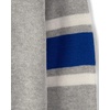 The Children’s Place Boys’ And Toddler Hoodie Sweatshirt(Smoke Stripe)