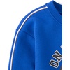 The Children’s Place Boys’ And Toddler Sweatshirt and Sweatpant 2 Piece Outfit(Basketball Blue)