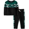 Green Black Camo