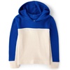The Children’s Place Boys’ and Toddler Shirt with Hood(Hay Stack Colorblock)