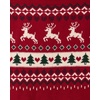 The Children’s Place Baby Girls’ and Toddler Girls’ Long Sleeve Sweater Dress(Red Ochre Fairisle)