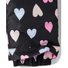 The Children’s Place,Baby Girls,and Toddler Snow Bib Overall Ski Pants,Black Hearts,3T