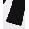 The Children’s Place Girls’ Active Foldover Waist Pants(Black Single)