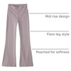 The Children’s Place Girls’ Active Foldover Waist Pants(Soft Violet Flare)