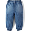 The Children’s Place Baby Girls’ and Toddler Jogger Jeans(Mina Wash Cargo)