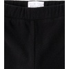 The Children’s Place Girls’ Microfleece Flare Sweatpants(Black)